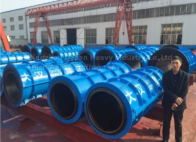 點擊查看詳細信息<br>標(biāo)題：Hanging Roller Concrete  Pipe Mould 閱讀次數(shù)：1679