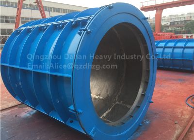 點擊查看詳細信息<br>標(biāo)題：Hanging Roller Concrete  Pipe Mould 閱讀次數(shù)：1662