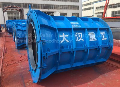 點擊查看詳細信息<br>標(biāo)題：Hanging Roller Concrete  Pipe Mould 閱讀次數(shù)：1648